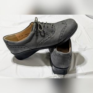 Finn Comfort Shoes Eureka Grey Suede 7 1/2 D